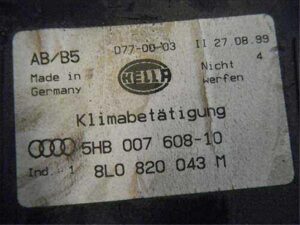 Audi A3 (8L)(09.1996->)