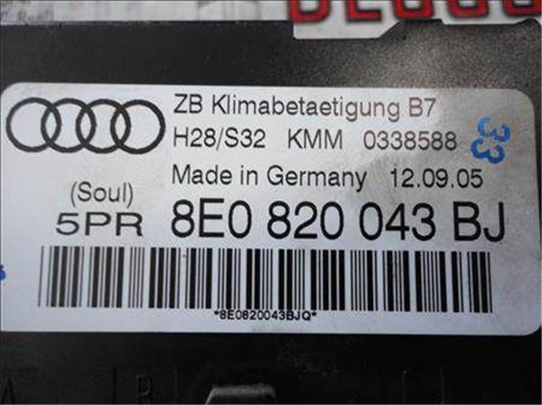 Audi A4 Berlina (8E)(2004->)