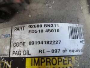 Nissan Almera (N16/E)(01.2000->)