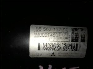 Peugeot 1007 (2005->)