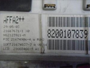 Renault MEGANE II (BM0/1_