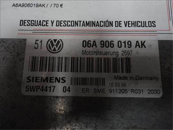 Volkswagen Golf IV Berlina (1J1)(10.1997->2004)