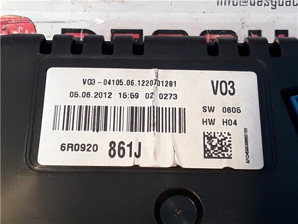 Volkswagen Polo V (6R1)(06.2009->)