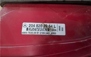 Mercedes-Benz Clase C (BM 204) Berlina (01.2007->)
