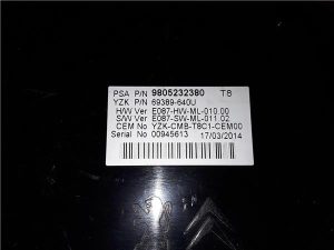 Peugeot 5008 (09.2009->)